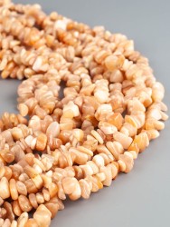 Бусины из гелиолита "Галтовка" 01-1221