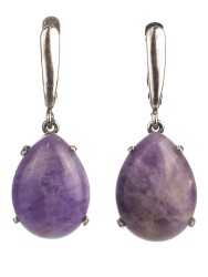 Серьги из аметиста "Майя" сг-210-АМ1