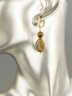 Серьги из унакита "Мадлена" 03-1500