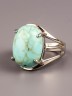 Кольцо из им. бирюзы "Мечта" 04-719
