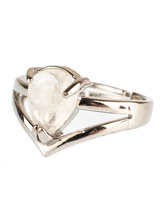 Кольцо из горного хрусталя "Мечта" 04-452