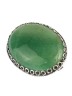 Брошь из нефрита "Коронация" бшс-5121
