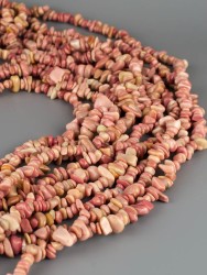 Бусины из родонита "Галтовка" 01-780