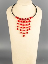 Колье из хрусталя "Красотка" 01-1267