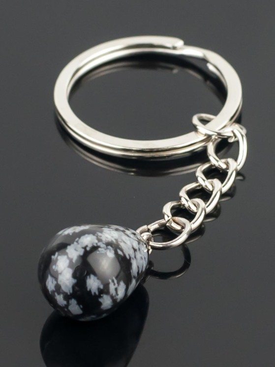 Брелок "Камень силы" обсидиан БРК-507