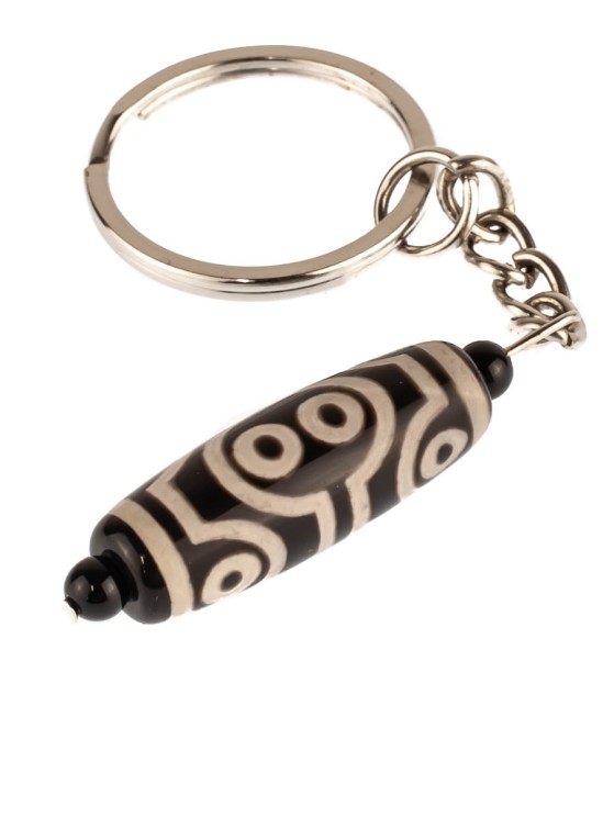 Брелок из агата "Дзи 8 Глаз" БРК-850