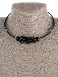 Колье из агата "Мелодия" 01-457