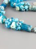 Бусы из апатита "Морской бриз" 10-012
