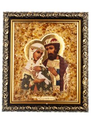 Икона Пётр и Феврония Муромские пдв-868