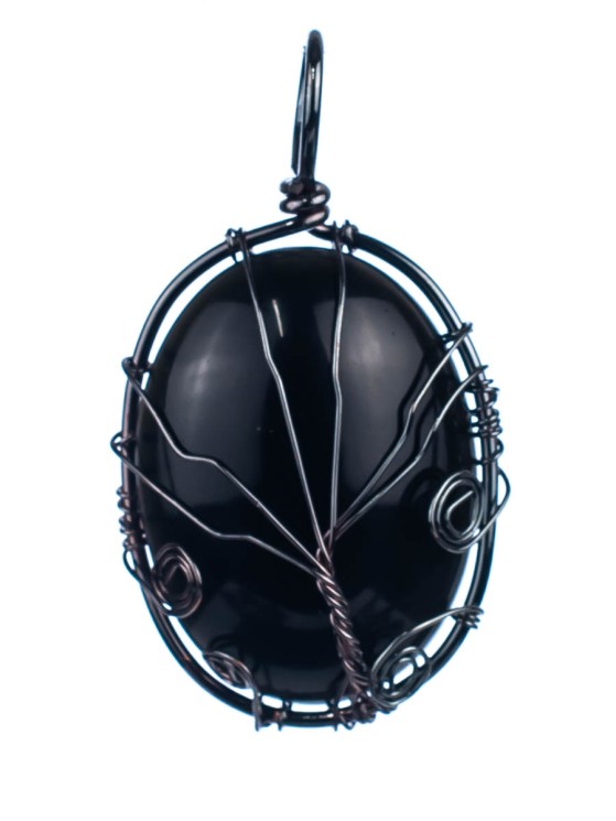 Кулон из агата «Дивный сад» 01-553