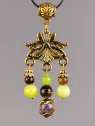 Кулон-оберег со шнурком  "3 хранителя-на Здоровье" пд-1059