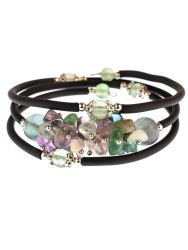 Браслет из флюорита "Мелодия" 02-1044