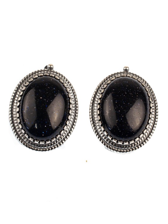 Серьги из авантюрина "Мирабель" сг-035-АВС