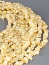 Бусины из цитрина "Галтовка" 01-785