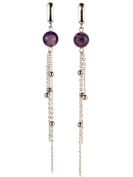 Серьги из аметиста "Прелесть" 03-193