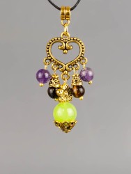 Кулон-оберег со шнурком  "3 Хранителя - Стрелец" пд-1083