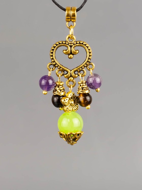 Кулон-оберег со шнурком  "3 Хранителя - Стрелец" пд-1083