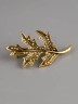 Брошь "Лист" бшс-5134