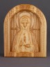 Икона Блаженная Матрона резная из дерева 51-011