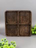 Менажница из дерева дуб 18х18 см 54-145