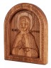 Икона Блаженная Матрона резная из дерева 51-012