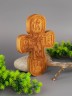 Православный крест с молитвой из дерева 13,7х20 см 51-027
