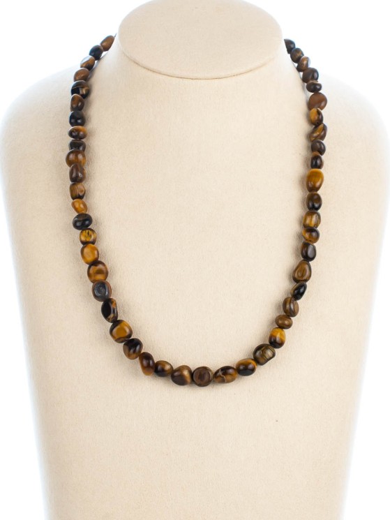 Бусы из тигрового глаза «Настроение» 01-707