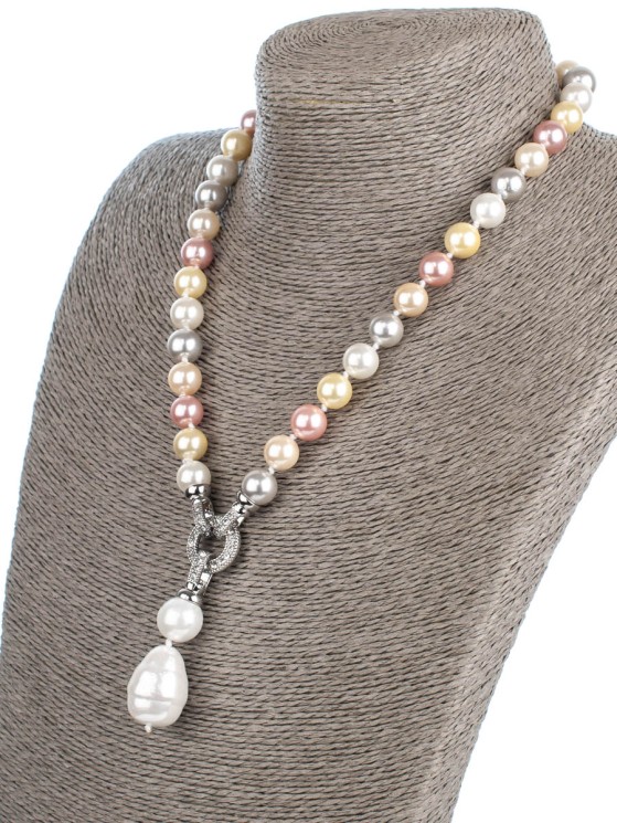 Бусы из жемчуга Майорка «Марианна» П11397