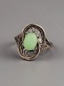 Кольцо из нефрита "Сабрина" кп-5947