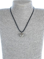 Кулон из агата "Сердечко" 01-425