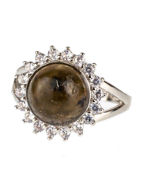 Кольцо из лабрадора "Радость" 04-360