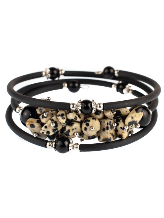 Браслет из яшмы "Мелодия" 02-1015