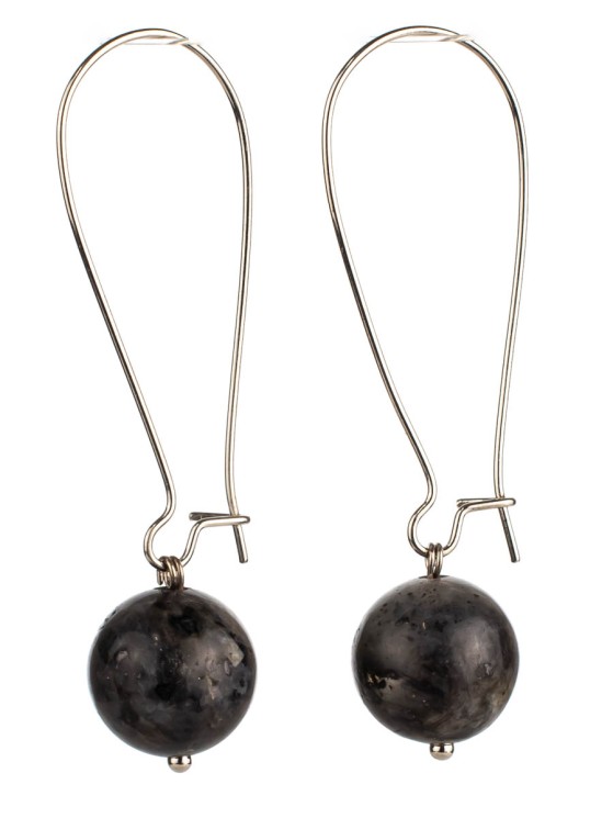 Серьги из лабрадора "Феличита" с9457