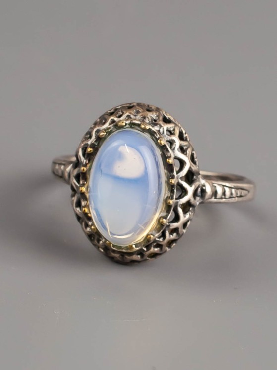 Кольцо из лунного камня "Сабрина" кп-5948