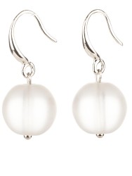 Серьги из горного хрусталя "Классик" 03-371