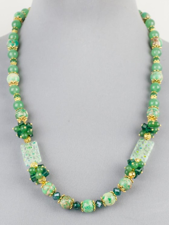 Бусы «Краски лета» варисцит П9989