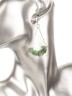 Серьги из нефрит "Атлантида" с9193