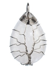 Кулон из горного хрусталя «Дивный сад» 01-562