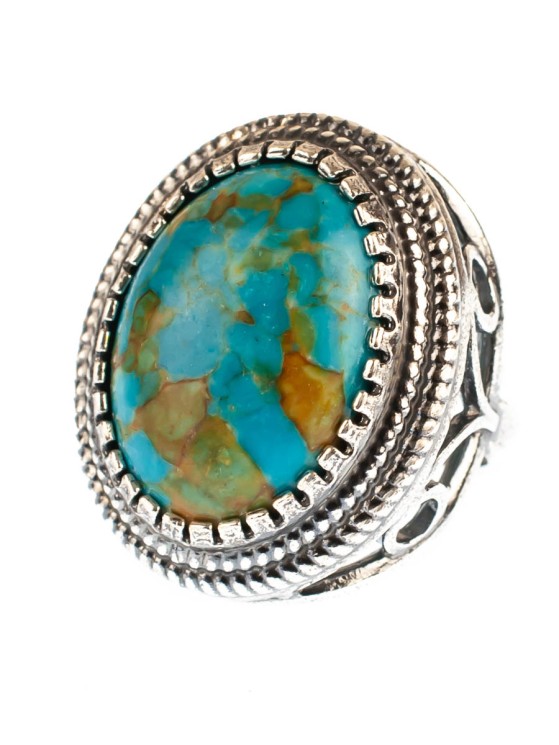 Кольцо из варисцита "Мирабель" кг-035-ИВС