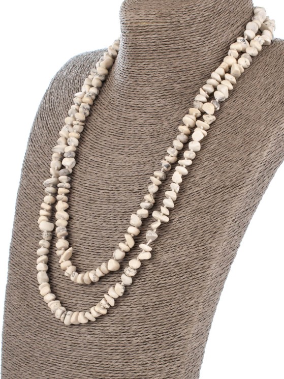 Бусы из турквенита "Забава" П7658