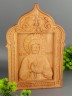 Икона Блаженная Матрона резная из дерева 51-035