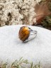 Кольцо из тигрового глаза "Мечта" 04-239