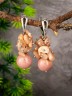 Серьги из опала "Мелодия" 03-1503