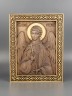 Икона Святой Ангел Хранитель резная из дерева 51-042