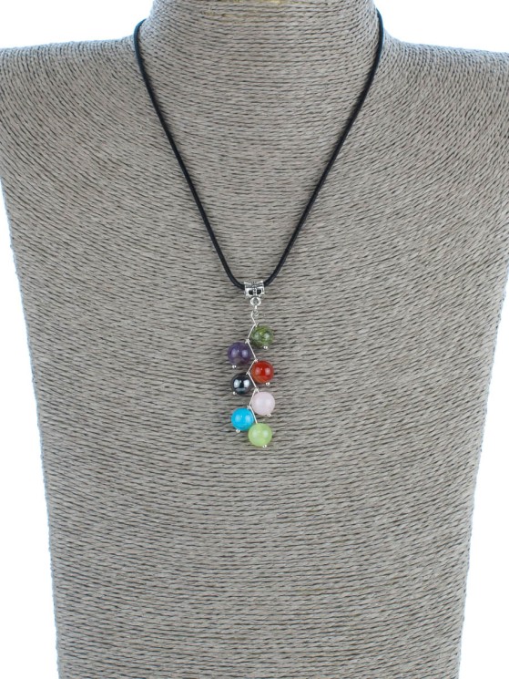 Колье «7 камней-Скорпион» 01-386