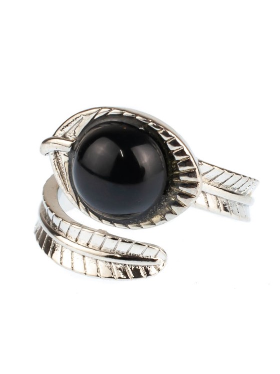 Кольцо из агата "Змея" 04-579