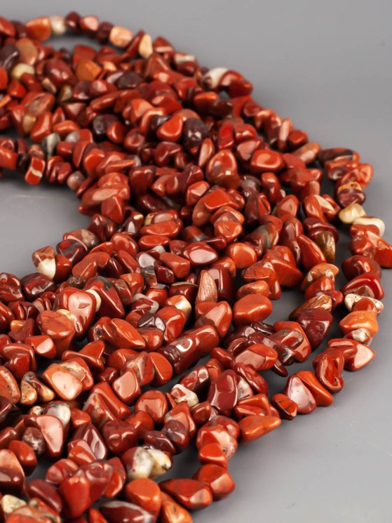 Бусины из яшмы "Галтовка" 01-794