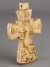 Православный крест из дерева 77х50 мм 53-022