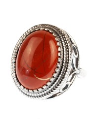 Кольцо из яшмы "Мирабель" кг-035-ЯК