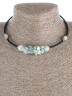Колье из аквамарина "Мелодия" 01-715